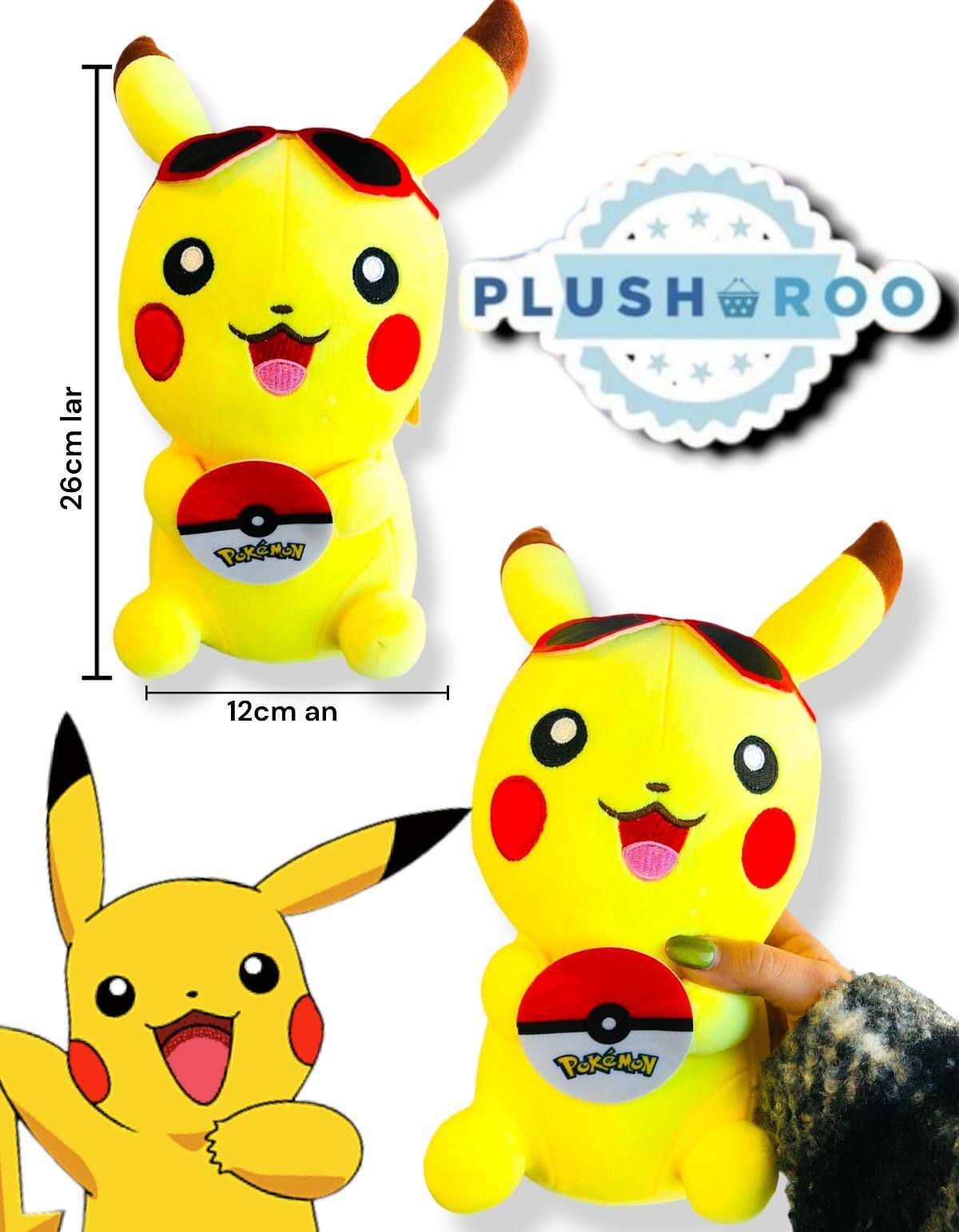 Peluche Premium PLUSHAROO 2024 Pokemon PIKACHU LENTES